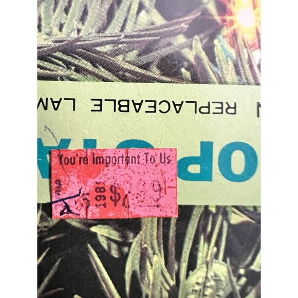 Vtg New Old Stock YULE GLO 11 Light Tree Top Star Perfect Condition Extra Bulb - Picture 8 of 13